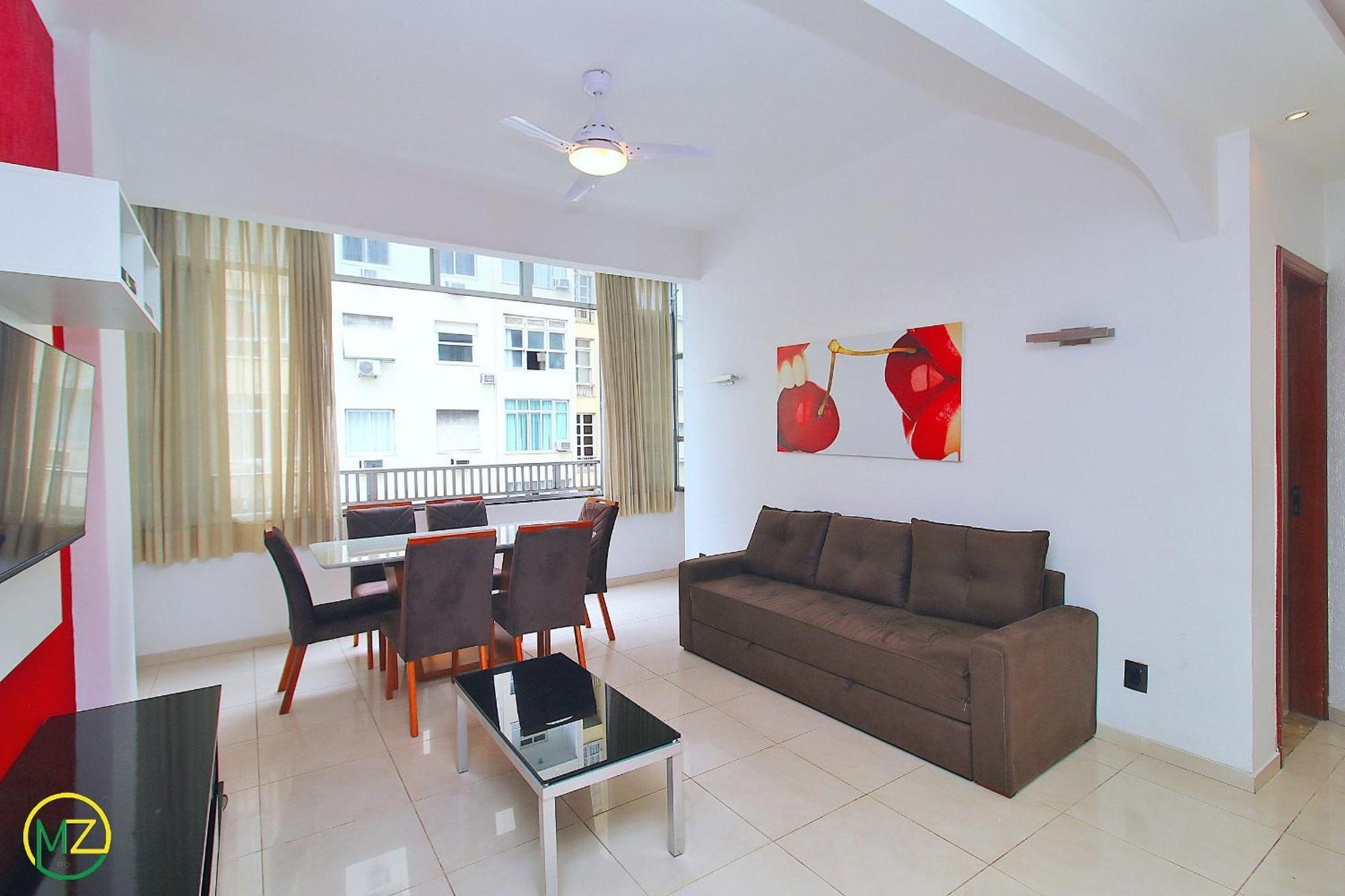 Moderno 3 Quartos Com Vista Mar No Posto 6 Río de Janeiro Exterior foto