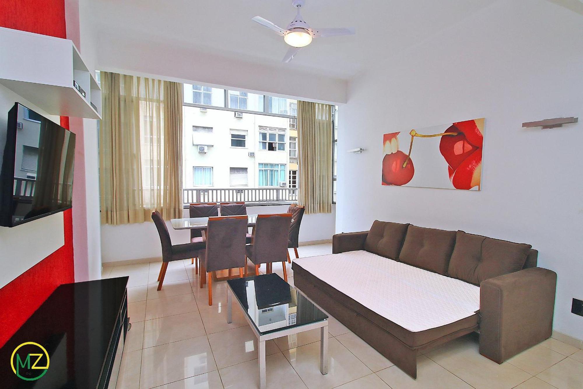 Moderno 3 Quartos Com Vista Mar No Posto 6 Río de Janeiro Exterior foto